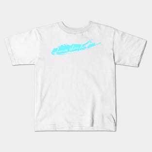 Long Island Outline Kids T-Shirt